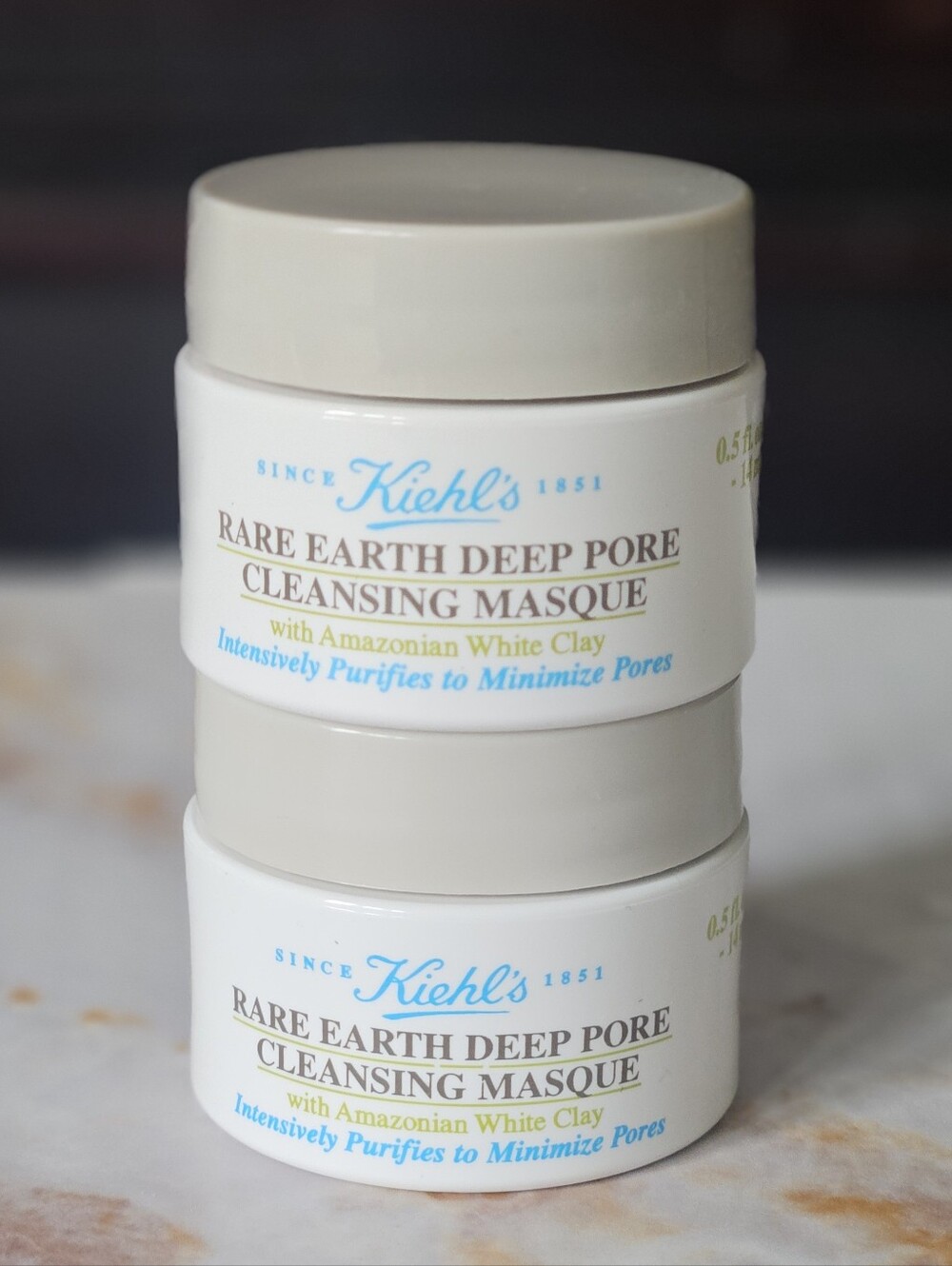 Kiehl's Rare Earth Deep Pore Cleansing Masque - Face Mask - 0.5oz 14ml